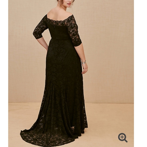Torrid special occasion lace off dress - Picture 3 of 3